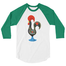 Load image into Gallery viewer, 3/4 sleeve raglan shirt